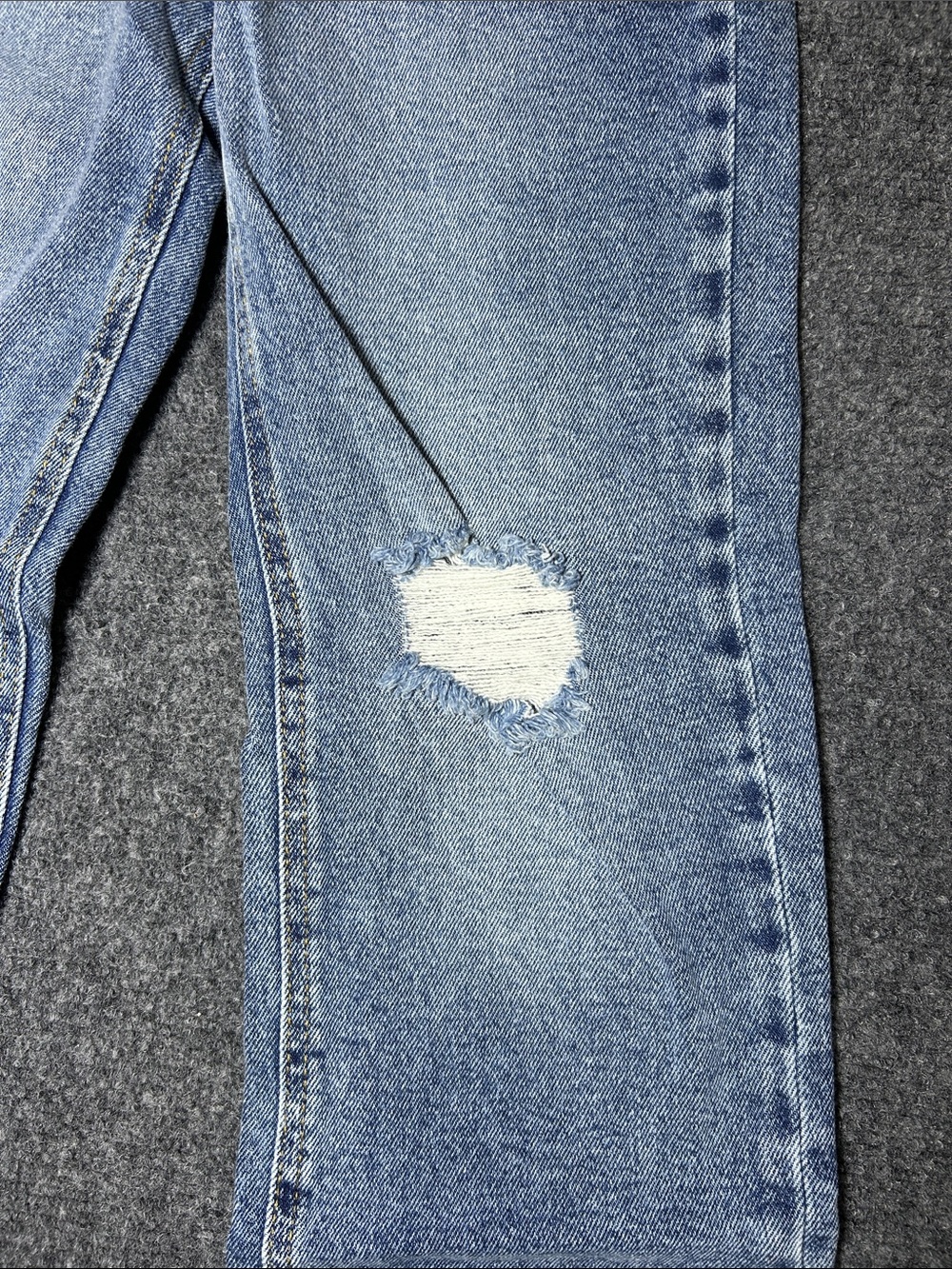 art class Light Blue Distressed Jeans Girl’s Size 8 - Picture 6 of 16